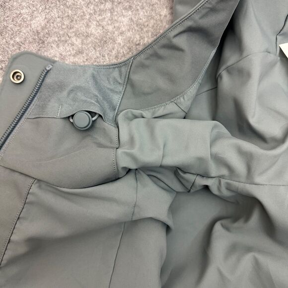 Lululemon Mid-Length Waterproof Rain Coat Jacket BGIB Belgian Blue Gray Size L - Picture 8 of 16